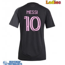 Inter Miami Lionel Messi #10 Replica Away Shirt Ladies 2025-26 Short Sleeve